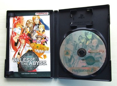 PS2 Tales of Abyss Legendia Destiny Symphonia Namco RPG Game