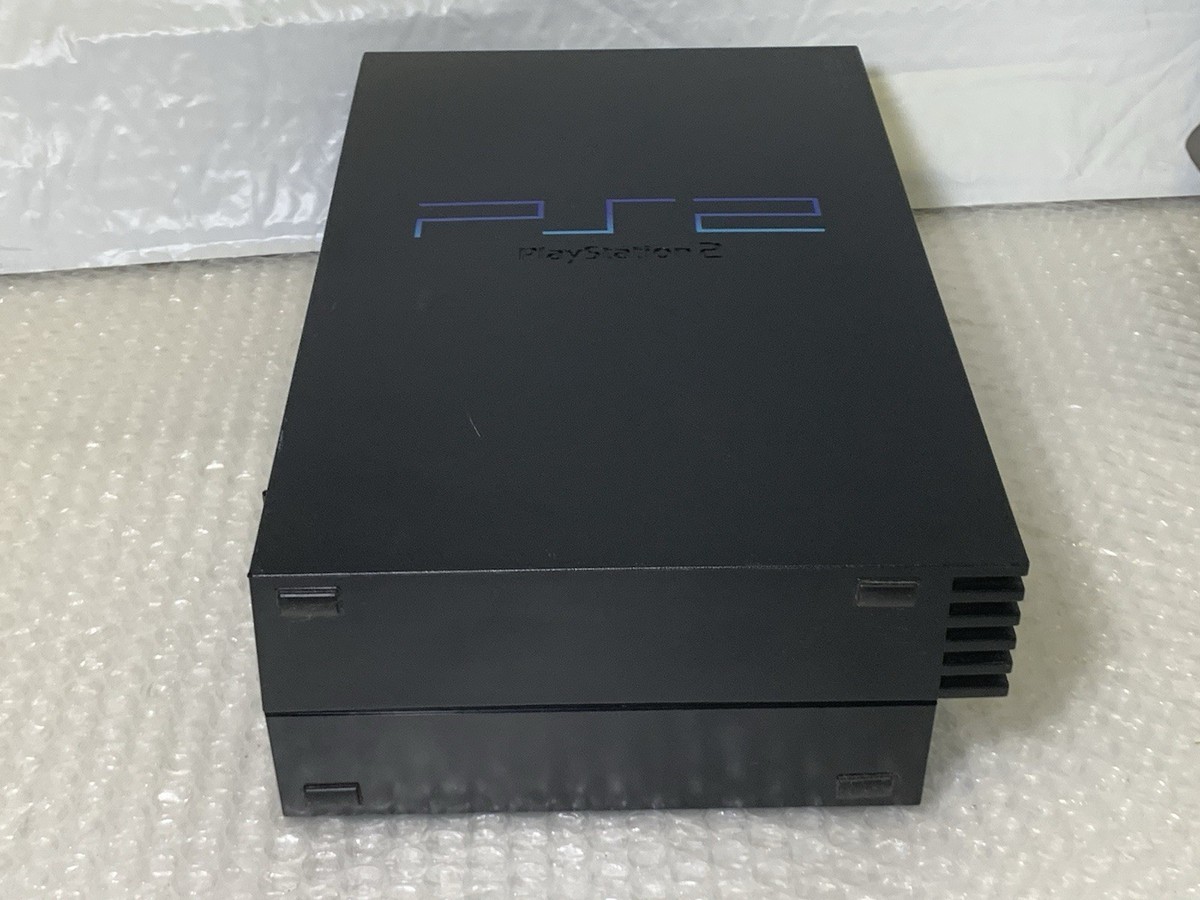 Sony PS2 PlayStation 2 Zen Black Fat Console SCPH-18000 Made in