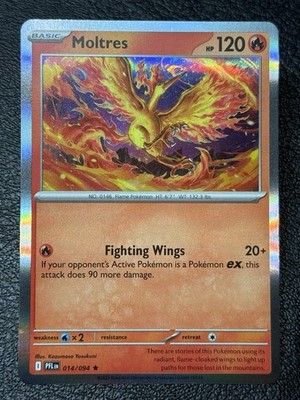 Moltres 014/094 - Holo Rare - Pokémon TCG: Phantasmal Flames - NM
