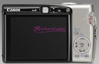 Canon IXUS 800 IS 6.0MP CCD Vintage Digital Camera - Silver 100