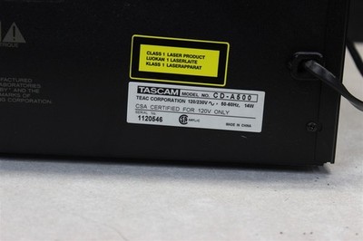 Tascam CD-A500 CD Player for sale online | eBay