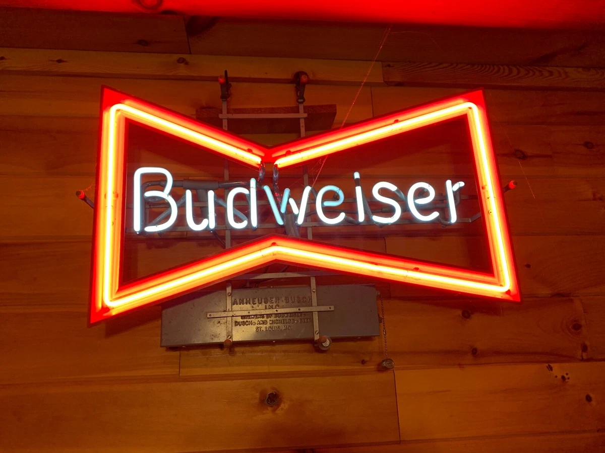 Collectible Budweiser Neon Signs for sale | eBay