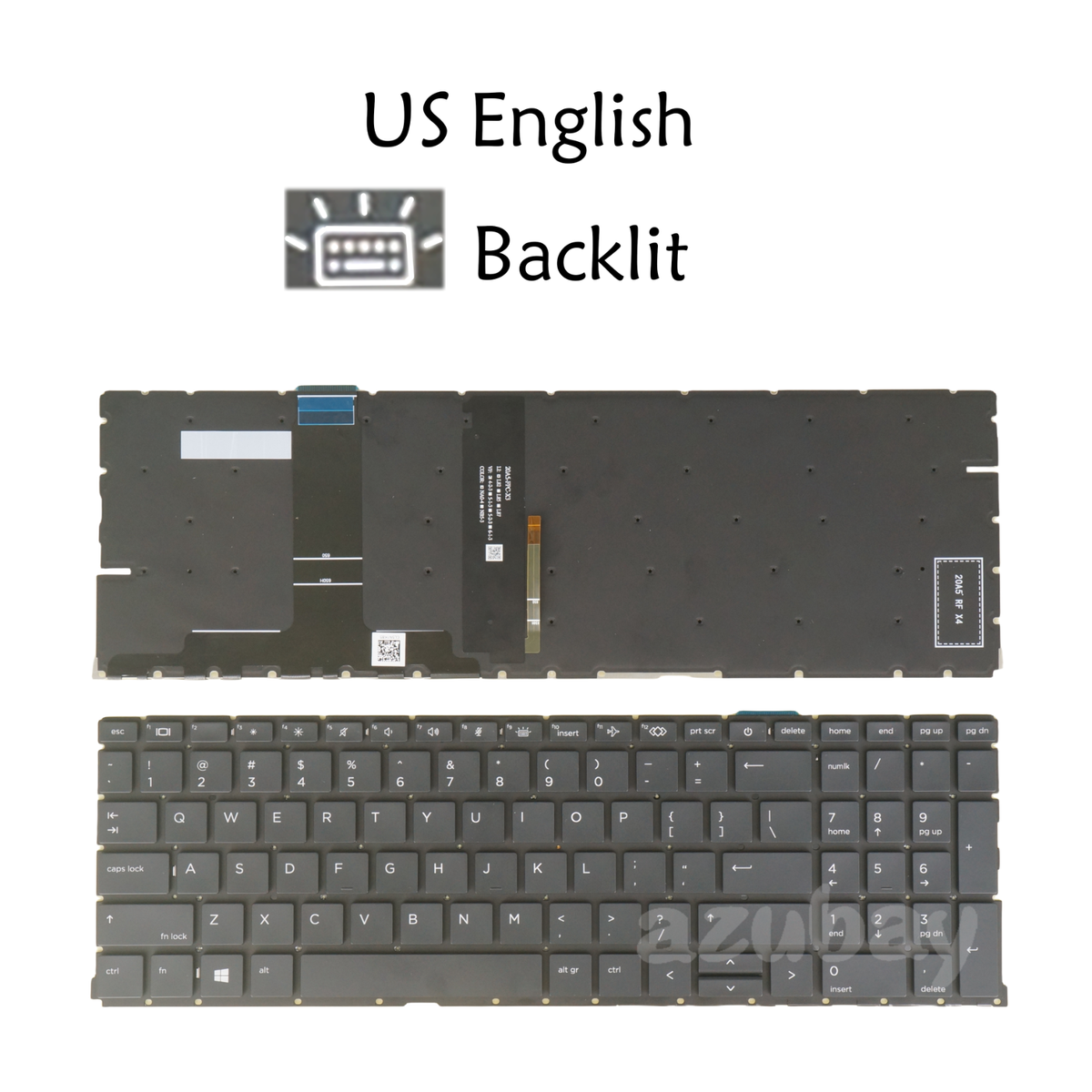 Laptop Keyboard For HP Probook 450 G8 G9 G10, 455 G8 G9 G10, 650