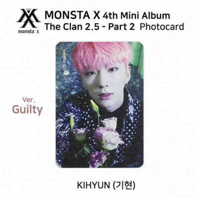 MONSTA X 4th Mini Album THE CLAN 2.5 Part 2 Official Photo Card