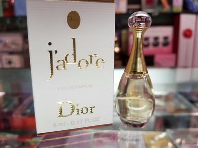 J'adore by Dior Eau de Parfum EDP 5 ml / .17 oz for Her New Mini