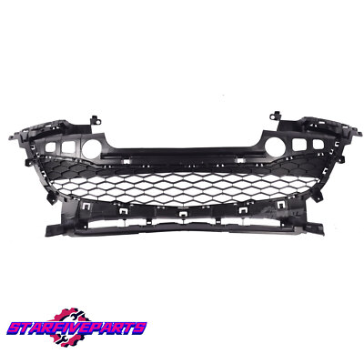Front Bumper Grille For 2012-2013 Mazda 3 Matte Black # MA1036116