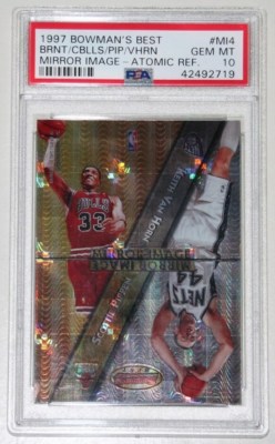 1997 BOWMAN'S BEST M14 MIRROR IMAGE ATOMIC REFRACTOR KOBE BRYANT