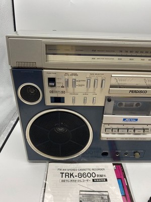 HITACHI TRK 8600RM PERDiSCO Cassette Recorder Boom Box vintage JP
