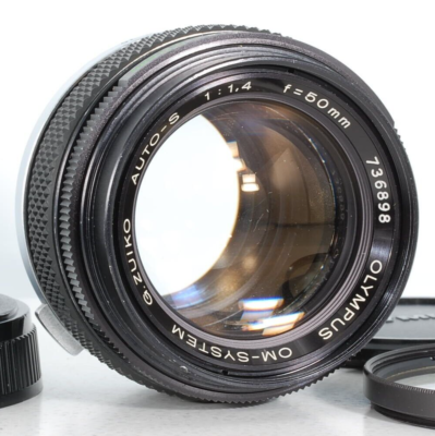 Olympus OM-SYSTEM G.ZUIKO AUTO-S 50mm F1.4 MF [Excellent+++] from