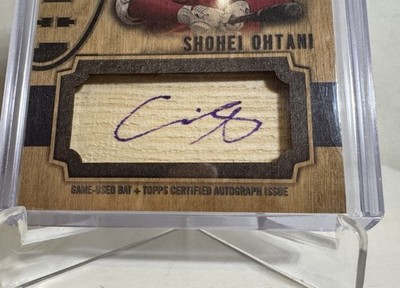 2024 Topps Series 1 - Heavy Lumber Autograph Relics Shohei Ohtani