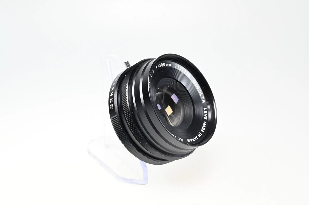 Minolta MD Macro/Close Up Camera Lenses 100mm Focal for sale | eBay