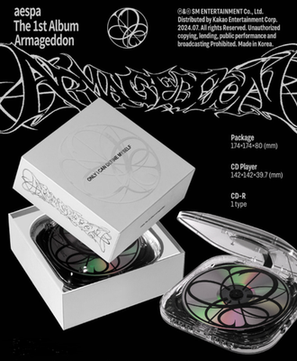 AESPA The 1st Album Armageddon CDP ver. CD Player ver. New