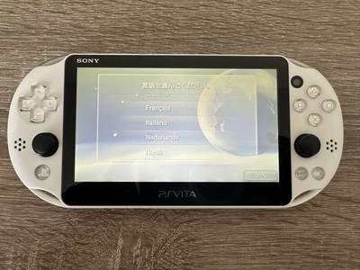 Sony PS Vita PCH-2000 ZA22 Handheld Console SILVER Japan Rare F/S