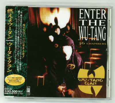 WU-TANG CLAN Enter The (36 Chambers) JAPAN CD BVCP-761 OBI s7252