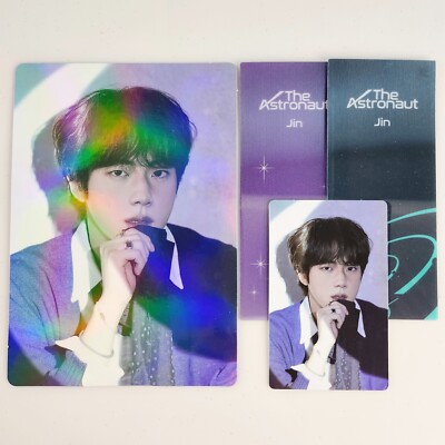 BTS JIN The Astronaut Album Official Weverse Shop POB, Photo Cards