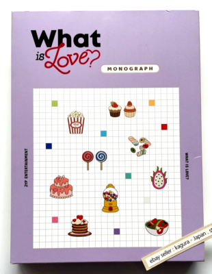 TWICE What is Love? Monograph Official Photobook + Photocard Set