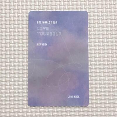 BTS Jungkook Love Yourself World Tour NEW YORK DVD Official Photo