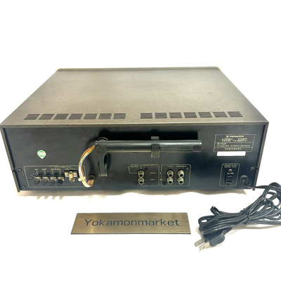 PIONEER TX-8800 II FM/AM Vintage Stereo Tuner Silver AC100V