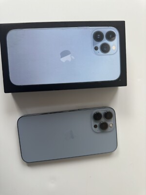 Apple iPhone 13 Pro Max - 128 GB -sierra Blue (Unlocked) | eBay