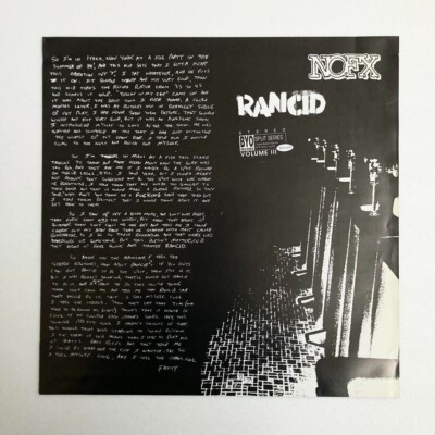 NOFX / Rancid / BYO Split Series / Volume III Better Youth