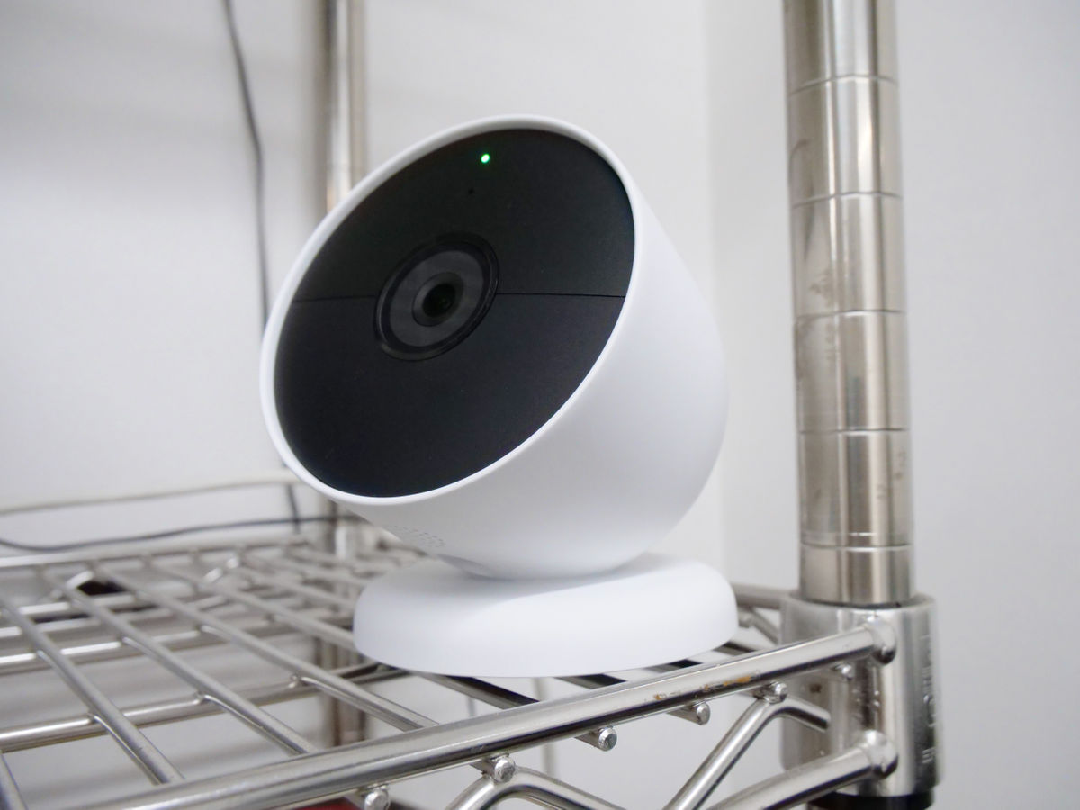 電源不要で設置場所を選ばないGoogleのスマートカメラ「Google Nest
