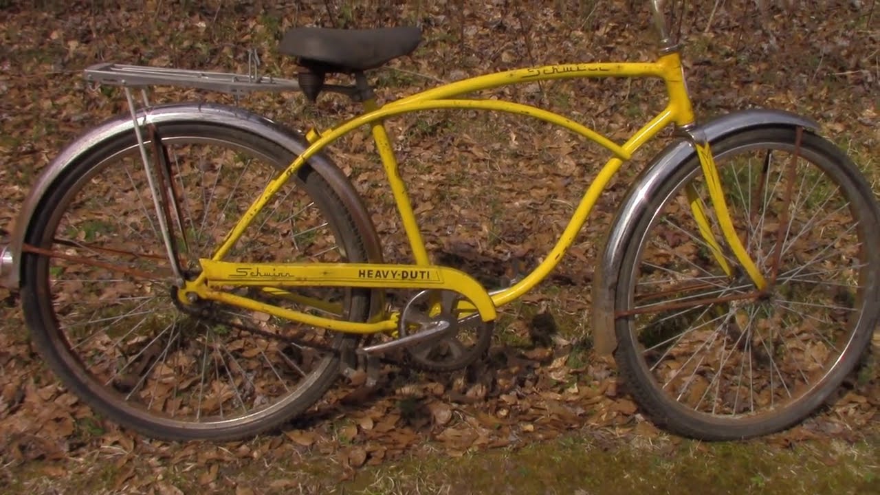 1972 Schwinn Heavy Duti Cruiser Bike - YouTube