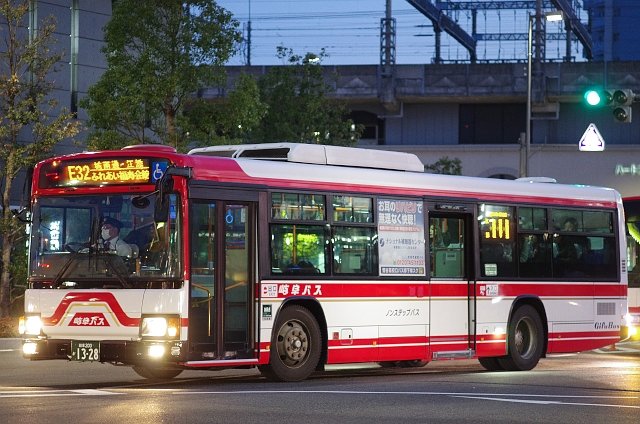 岐阜乗合自動車 1328 | 路線バス車両アルバム