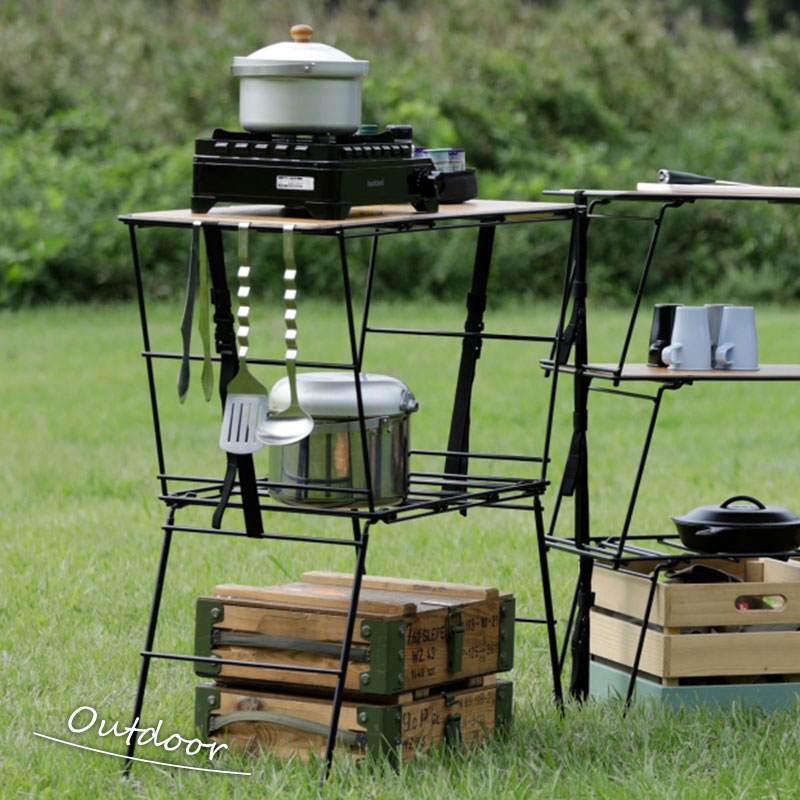 楽天市場】Hang Out ハングアウト Crank Cooking Table クランク