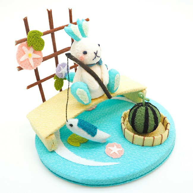 楽天市場】置物 おしゃれ 季節 飾り [川遊び きれのはな 小さな四季の