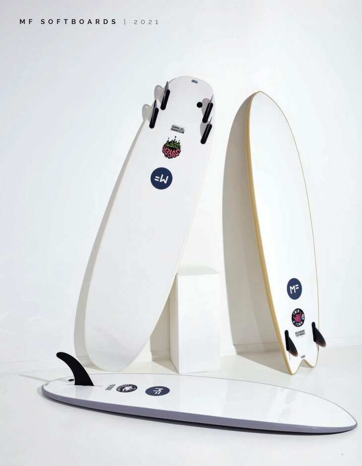 楽天市場】ミックファニング ソフトボード サーフボード DHD TWIN 5'8