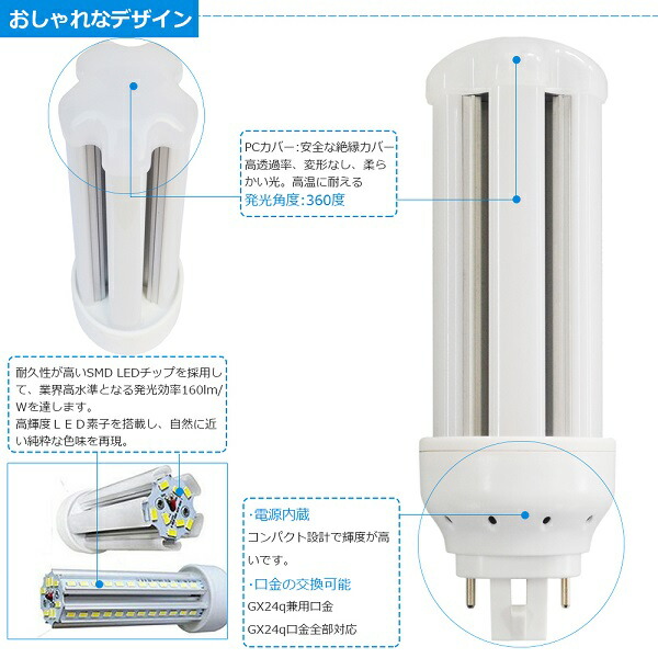 楽天市場】FHT32EX-N FHT32EXN 昼白色 LED電球 FHT32型 LEDコンパクト