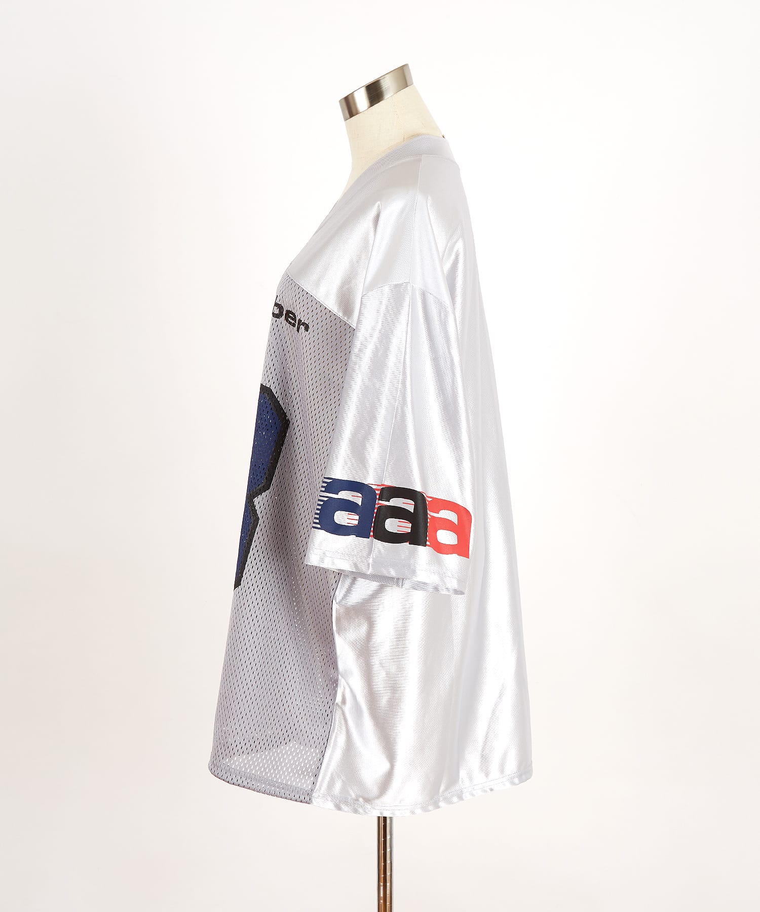 コンビメッシュナンバリングフットボールシャツ / 半袖 Tシャツ メンズ