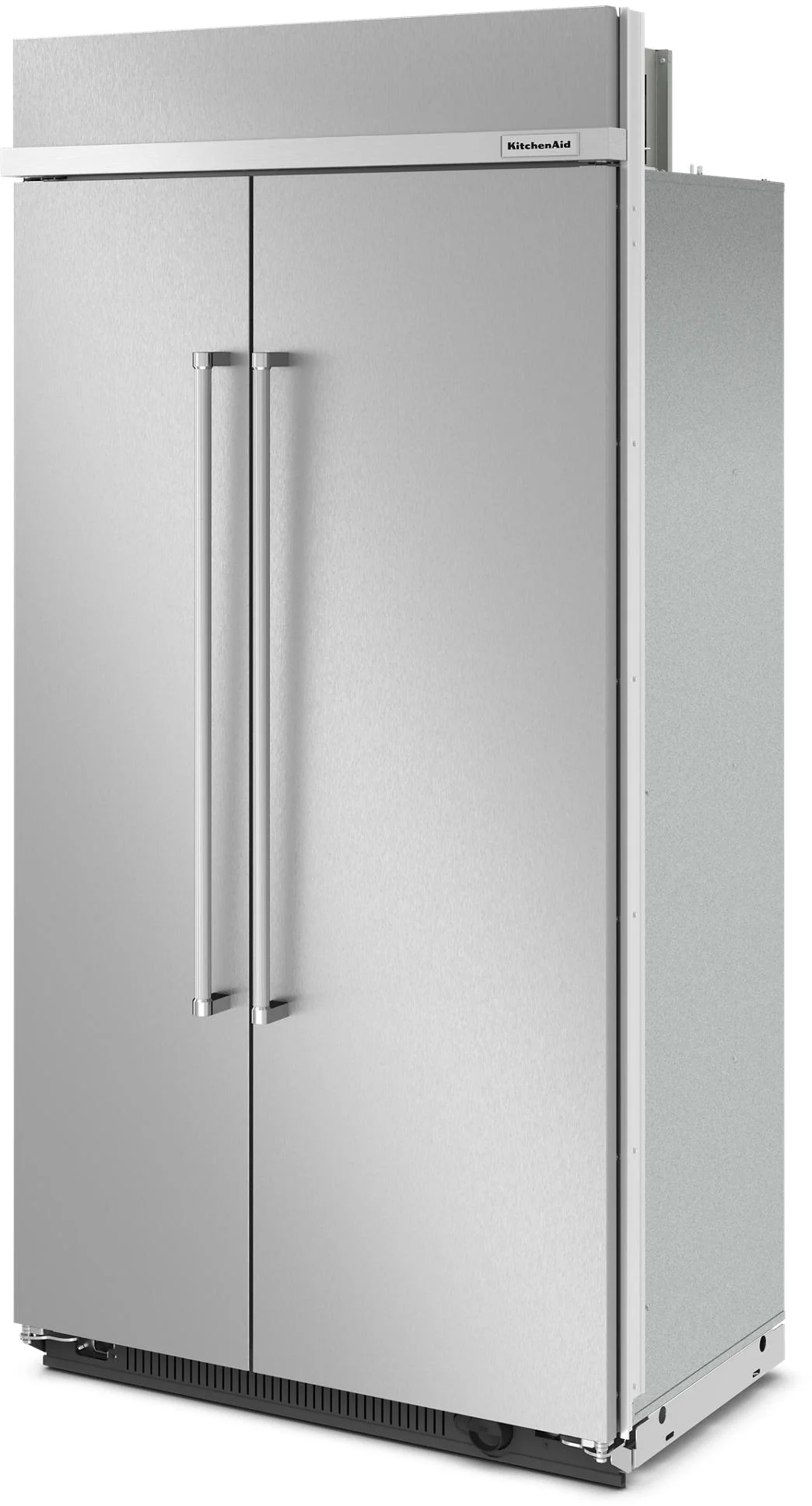 KitchenAid KBSN702MPS 42 Inch Built-In Side by Side Refrigerator