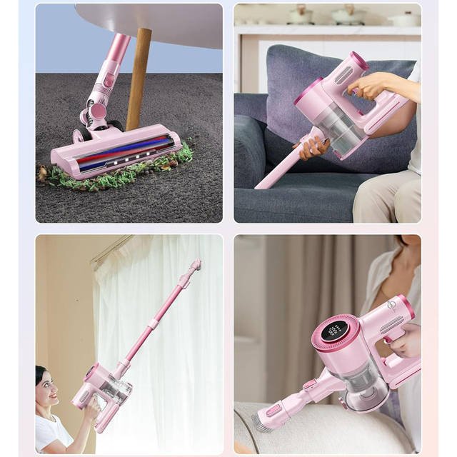 Аккумуляторный пылесос MOVELL H016 (розовый): продажа, цена в