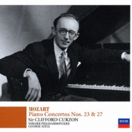 モーツァルト：ピアノ協奏曲第23番＆第27番 サー・クリフォード