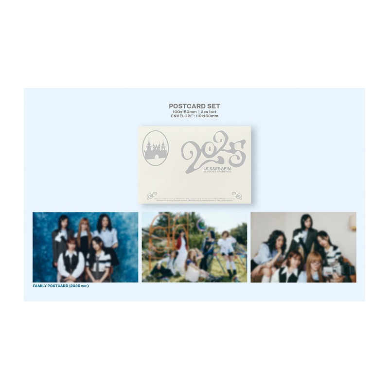 LE SSERAFIM 2025 SEASON'S GREETINGS : LE SSERAFIM | HMV&BOOKS