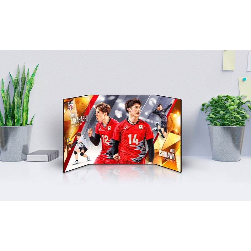 ミニ屏風コレクション「バレーボール男子日本代表2025」（1BOX