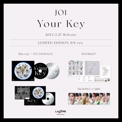 Your Key 【JO1盤】(Blu-ray+CD) : JO1 | HMV&BOOKS online - YRXS-80070
