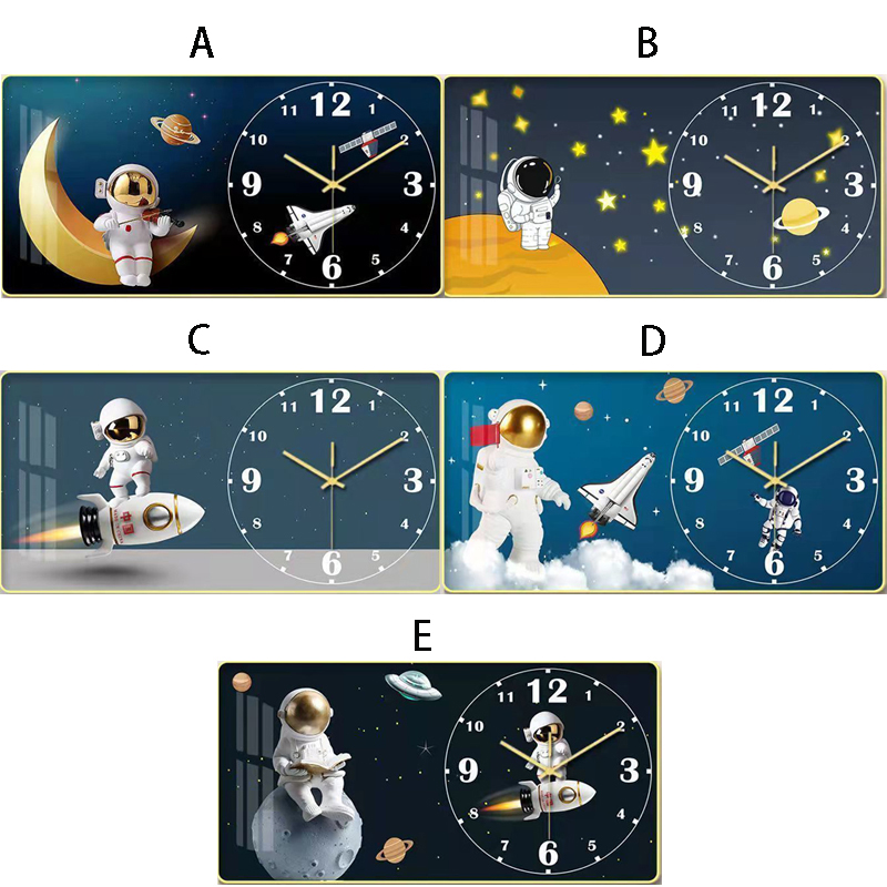 壁掛け時計 アート時計 絵画時計 静音 北欧風 1枚パネル インテリア