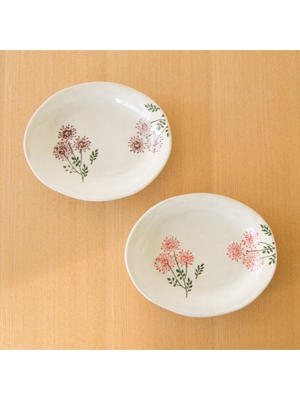 野華 楕円皿 紫（プレート・皿）｜Madu（マディ）｜HAKKA公式