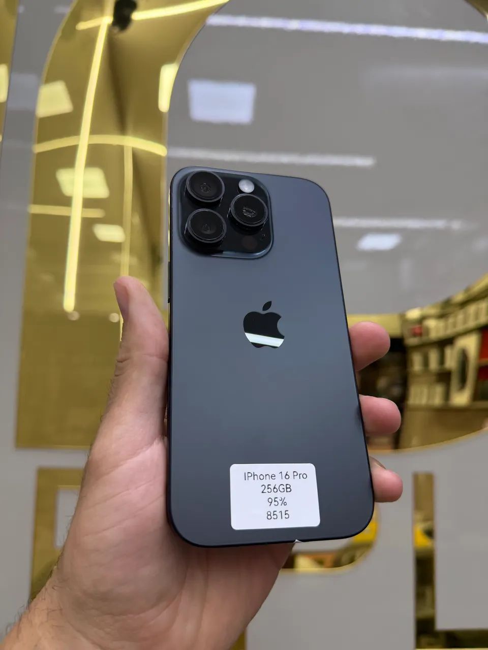 IPHONE 16 PRO 256GB BLACK 5G SEMI NOVO IMPECÁVEL SUPER PROMOÇÃO