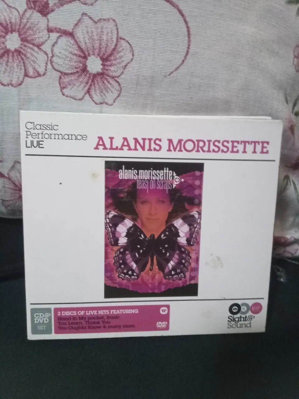 Box CD duplo importado raro Alanis Morissette Classic Performance