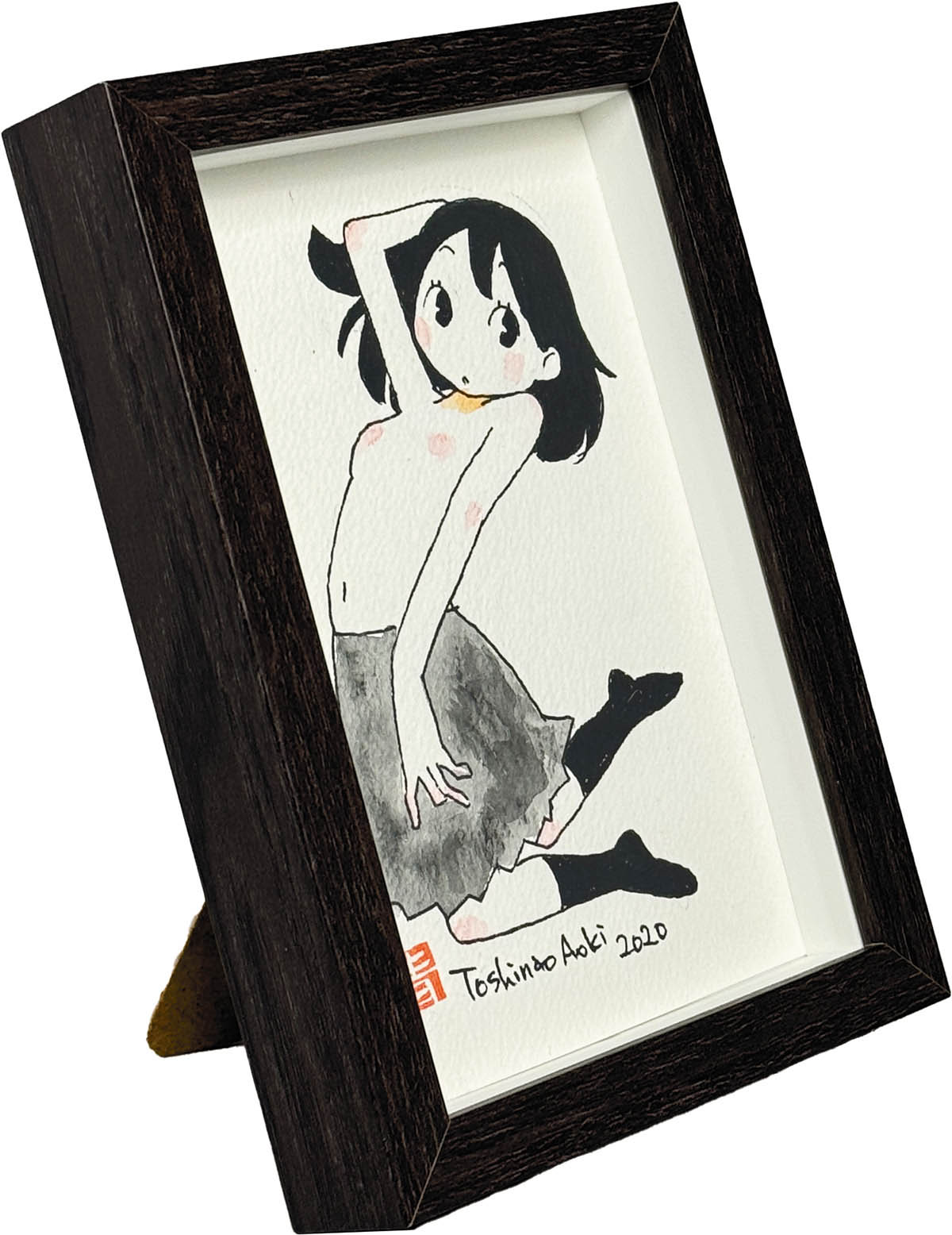 3110] 青木俊直 直筆イラスト