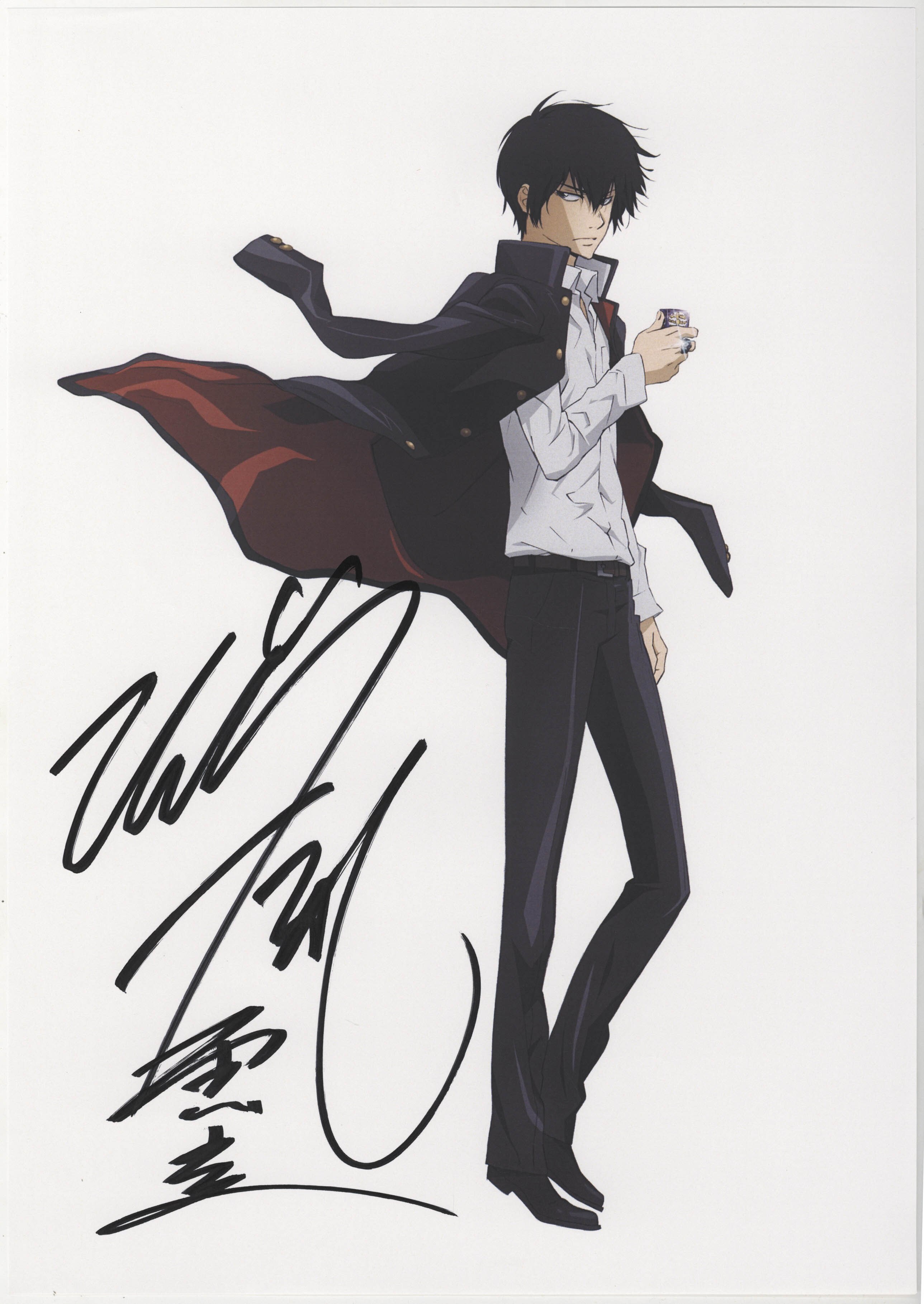 家庭教師ﾋｯﾄﾏﾝREBORN!」声優直筆ｻｲﾝ入りｶﾗｰ複製ｲﾗｽﾄ15枚ｾｯﾄ