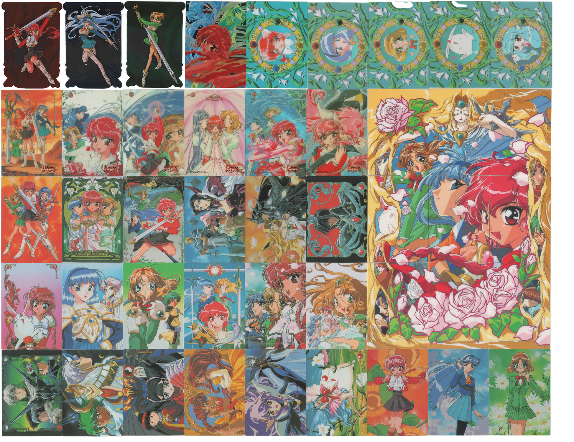 5101] トレーディングカード 魔法騎士レイアース 全151種セット