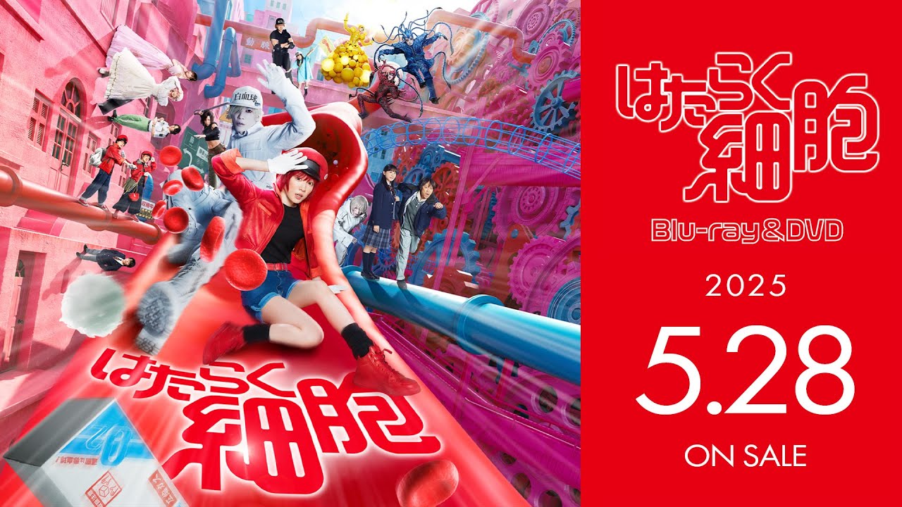 映画『はたらく細胞』Blu-ray＆DVD情報ページ