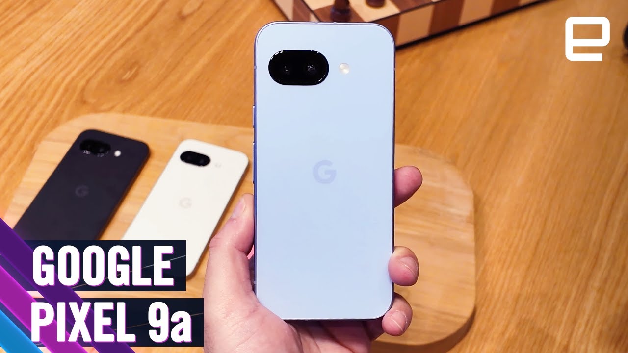 Googleの安価なスマホ「Pixel 9a」登場、カメラの出っ張りが薄くて30