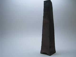 備前焼 鈴木勝詞 細四方花入 - 贈り物に心をこめて スギノトーキ