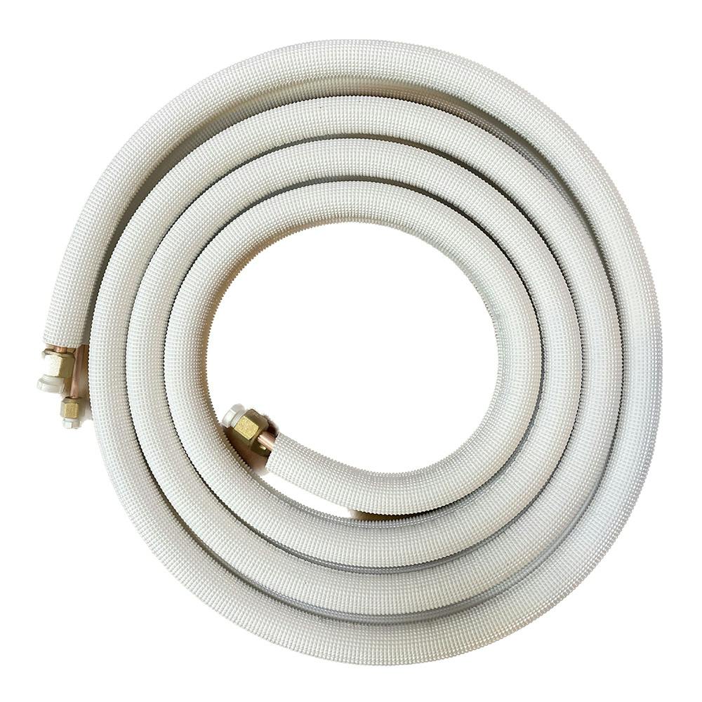 MF エアコンペアチューブ 2分3分 フレア加工済 ナット付 7m ペアコイル