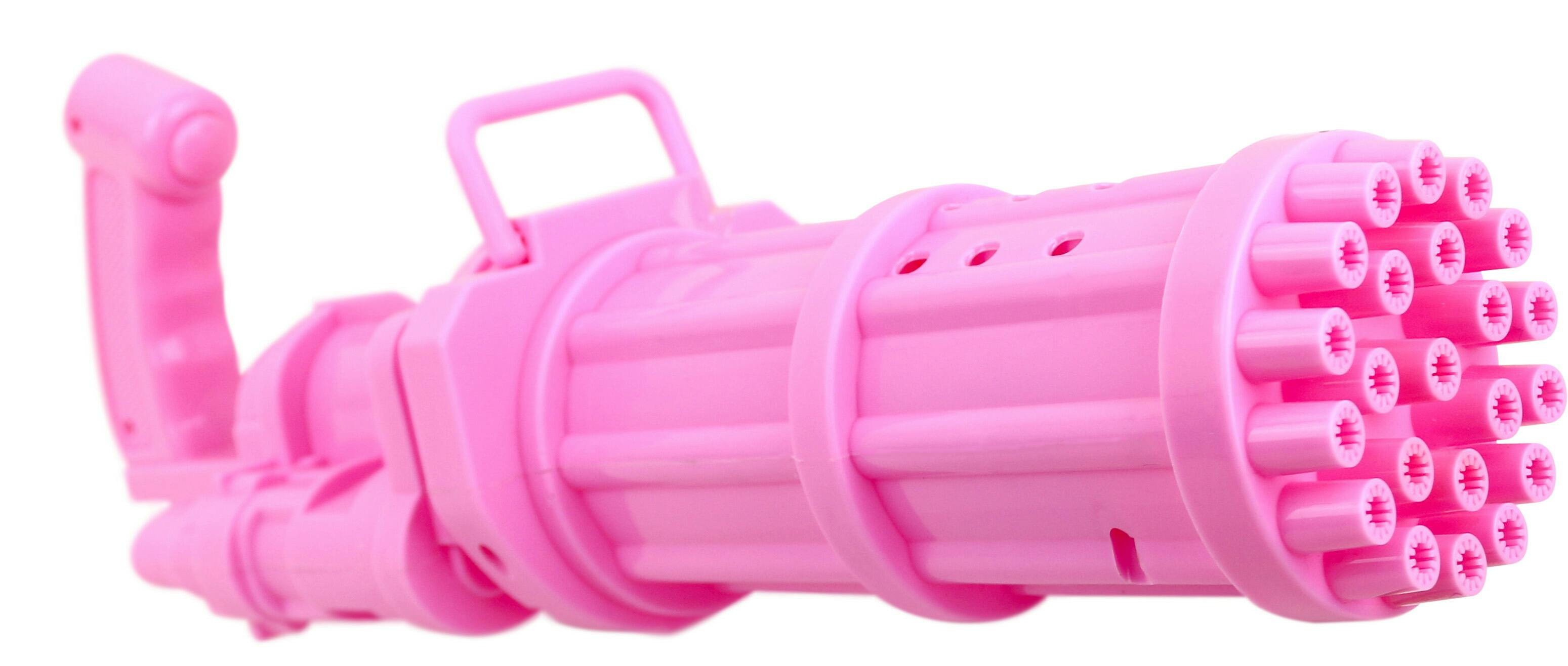 90068 炸裂電動バブルガトリング ヘビー(ピンク) 4573242548778